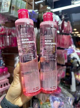 Água micelar rosa mosqueta