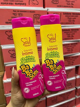 Sabonete íntimo cheiro de chiclete