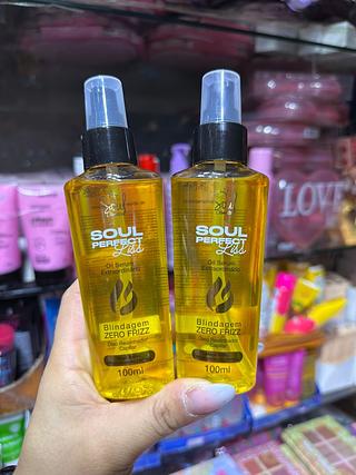 Óleo capilar blindagem zero frizz