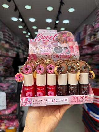 Lip gloss plump & shine pink21 (box c/24) somente cores que estiverem disponíveis