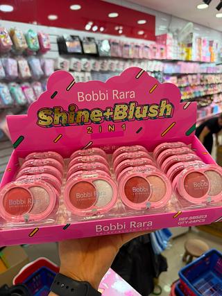 Blush e iluminador bobbi rara (box c/24) somente cores que estiverem disponíveis