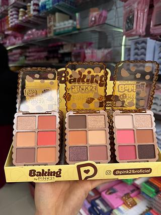 Paleta de sombra pink21 baking