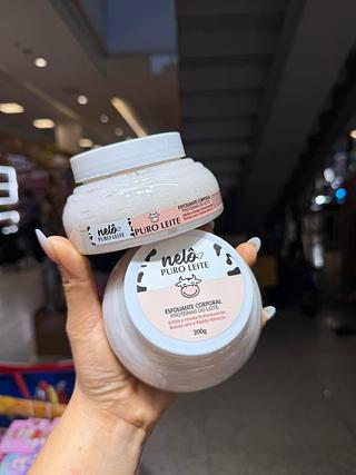 Esfoliante puro leite nelo