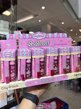 Kit lápis e batom (Box c/24) cores que estiverem disponíveis